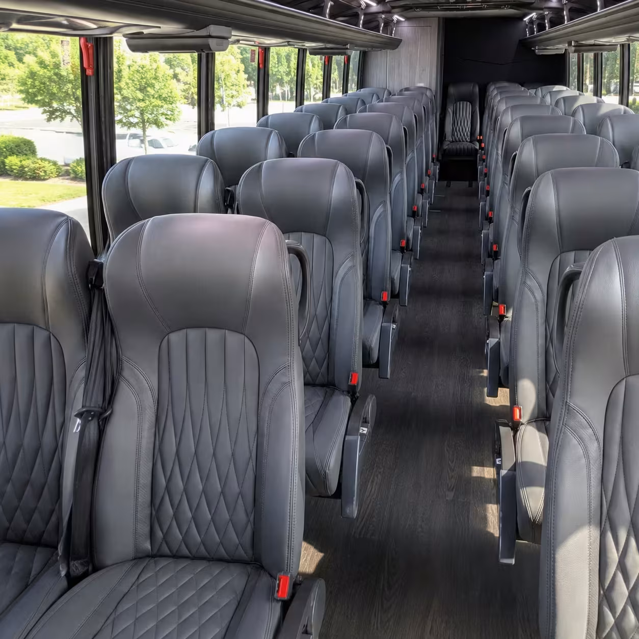 30 passenger minibus inside