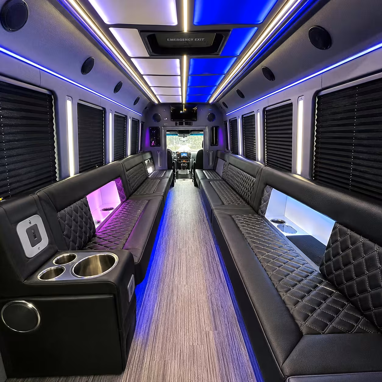 baytown party bus rentals for prom groups of 15 to 50
