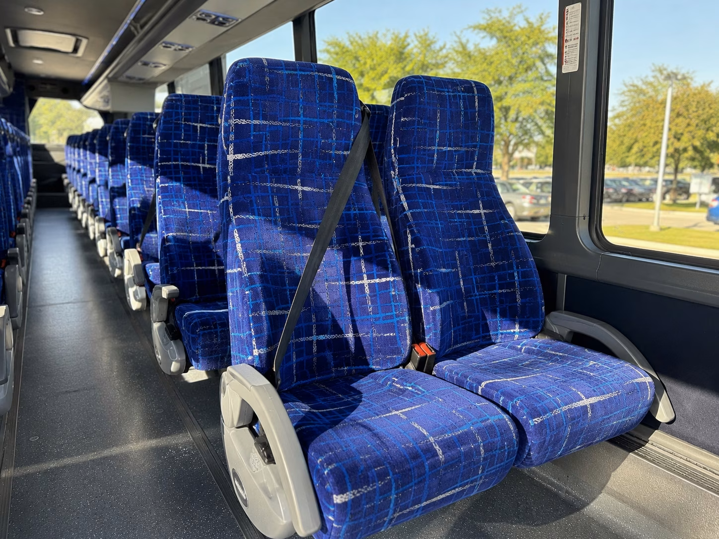 baytown wedding shuttle buses between hotels and venues