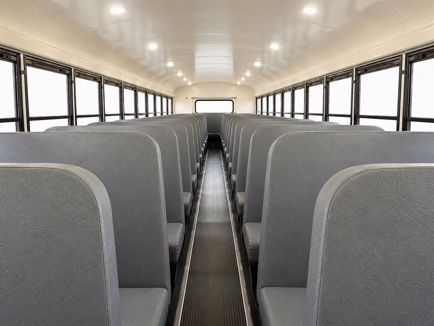 school bus interior