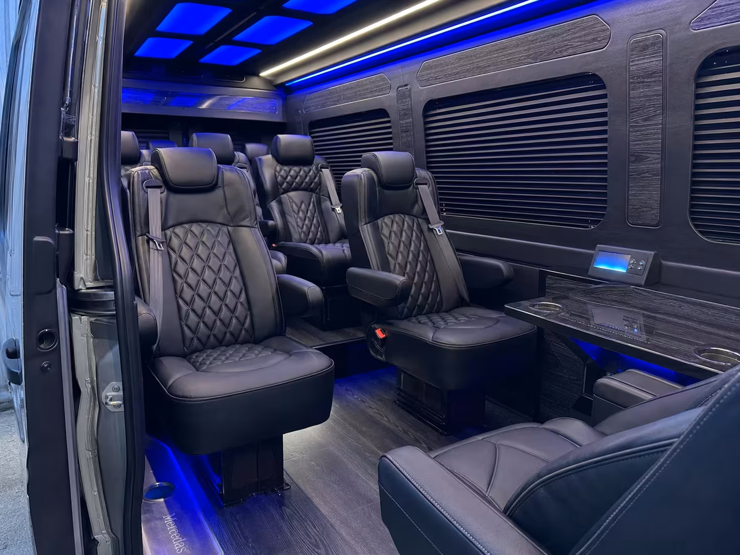 sprinter van transportation for groups and events across baytown