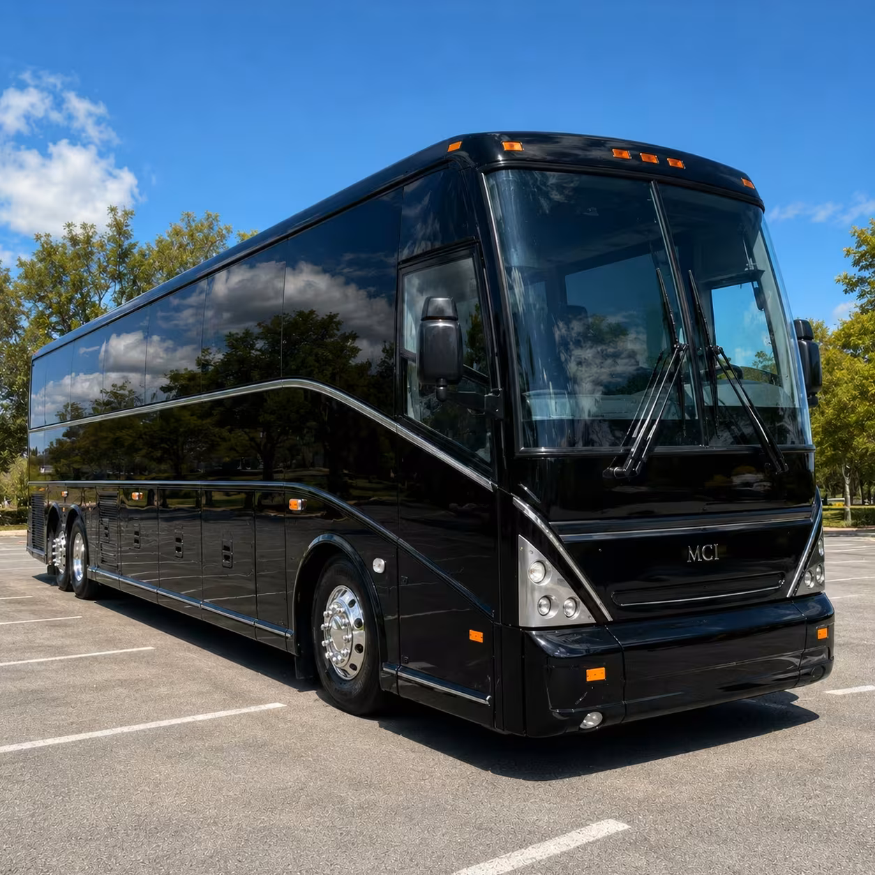 turnaround and construction crew shuttle buses in baytown
